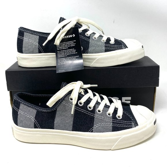 Converse Jack Purcell Low Canvas Black White W - Picture 2 of 10